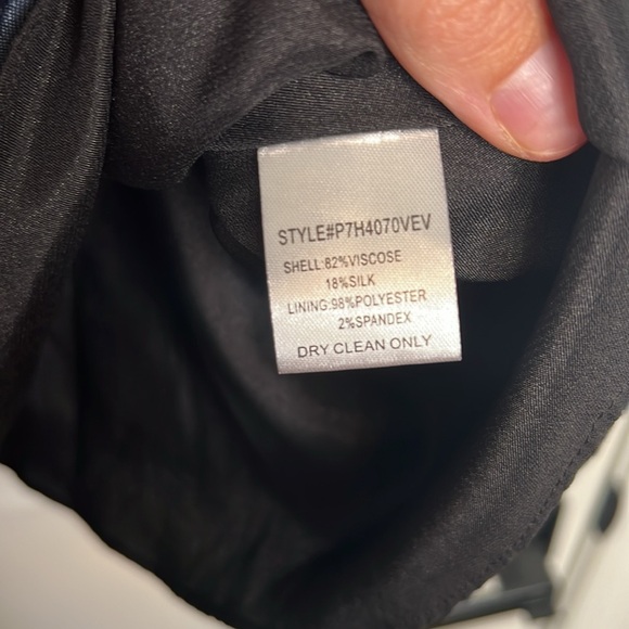 Parker‎ Blue Velvet Valentine Dress NWOT Size 2 - Picture 5 of 6